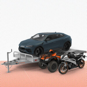 City Anhänger Fahrzeugtransporter